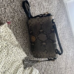 Isaac Mizrahi private collection soft leather handbag with dust bag